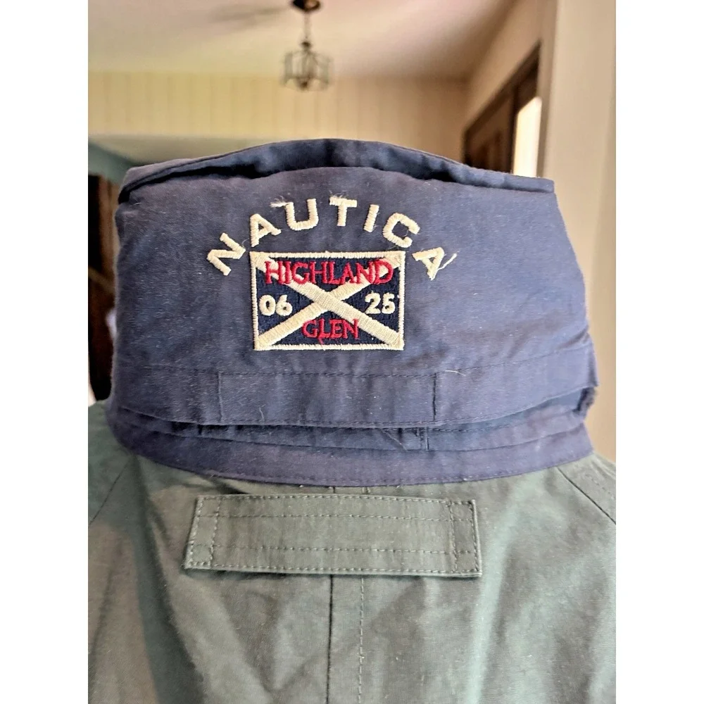 Vintage Nautica Ocean Sportsman‎ Light Jacket XL Green
